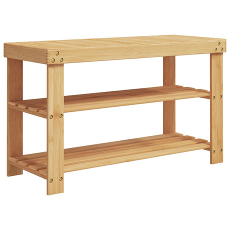 3-warstwowy stojak na buty vidaxl 70x27.5x45 cm bambus