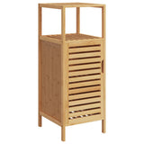 Vidaxl badkamerkastje met schap 36x33x87 cm bamboe