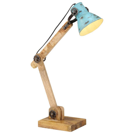 Lampa biurkowa Vidaxx 25 w e27 23x18x96 cm wyblakły niebieski