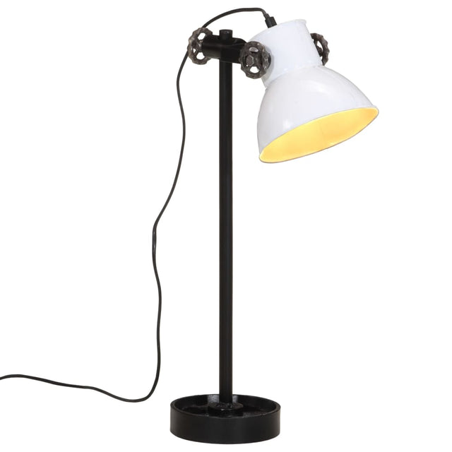 Lampa biurkowa Vidaxx 25 w e27 15x15x55 cm biała