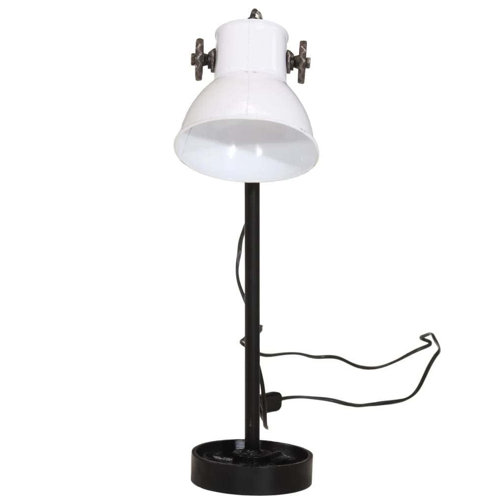 Lampa biurkowa Vidaxx 25 w e27 15x15x55 cm biała