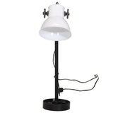 Lampa biurkowa Vidaxx 25 w e27 15x15x55 cm biała