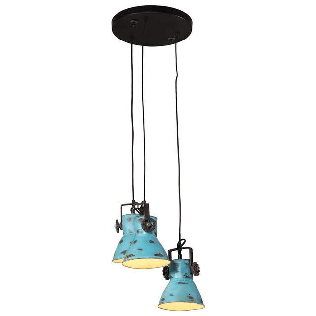 Lampa wisząca Vidaxx 25 w e27 30x30x100 cm wyblakły niebieski
