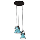Lampa wisząca Vidaxx 25 w e27 30x30x100 cm wyblakły niebieski