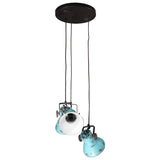 Lampa wisząca Vidaxx 25 w e27 30x30x100 cm wyblakły niebieski