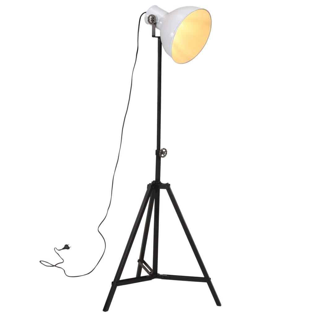 Lampa podłogowa VidaXL 25 w e27 61x61x90 150 cm biała