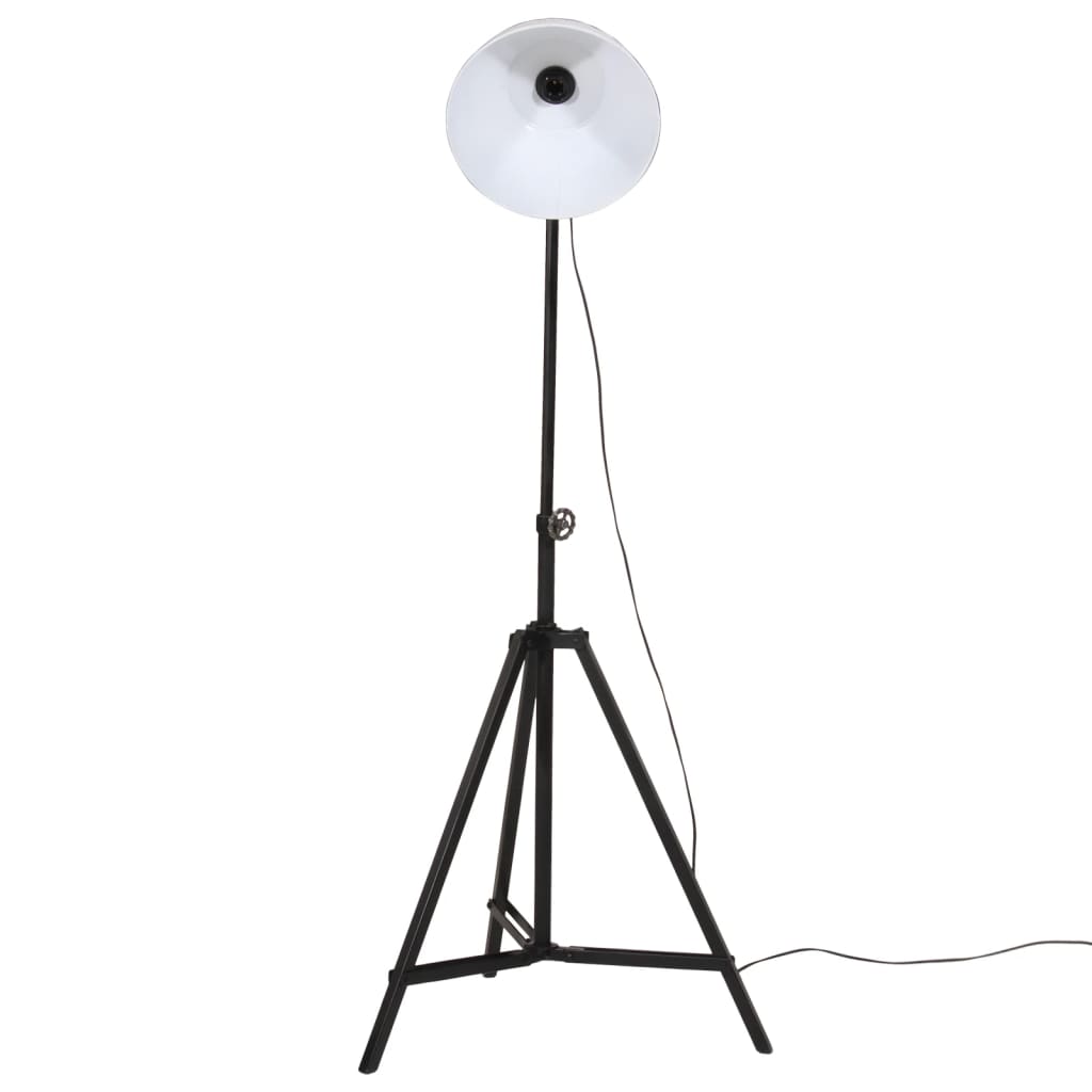 Lampa podłogowa VidaXL 25 w e27 61x61x90 150 cm biała