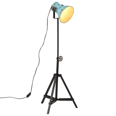 Lampa podłogowa Vidaxxl 25 w e27 35x35x65 95 cm wyblakły niebieski