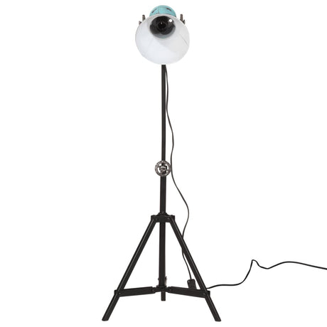 Lampa podłogowa Vidaxxl 25 w e27 35x35x65 95 cm wyblakły niebieski