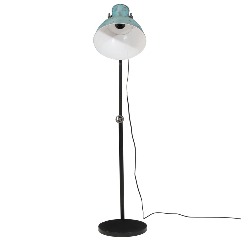 Lampa podłogowa Vidaxxl 25 w e27 30x30x90 150 cm wyblakły niebieski
