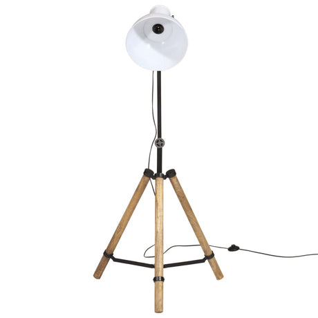 Lampa podłogowa VidaXL 25 w e27 75x75x90-150 cm biała