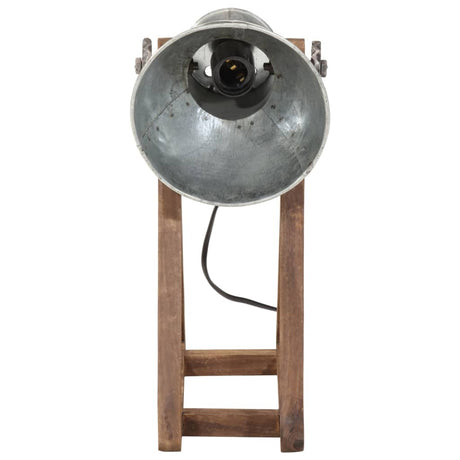 Lampa biurkowa Vidaxx 25 w e27 30x17x40 cm vintage srebrna