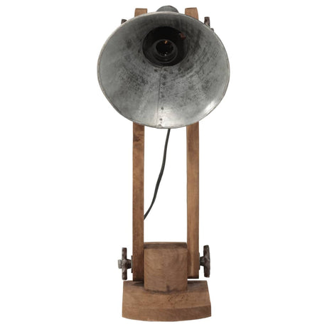Lampa biurkowa Vidaxx 25 w e27 23x13x52 cm vintage srebrna