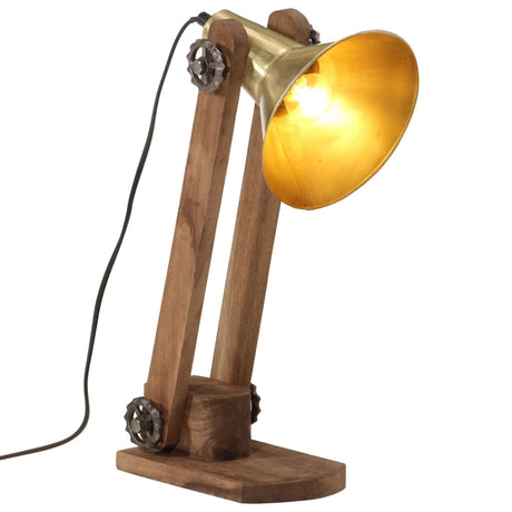 Lampa biurkowa Vidaxx 25 w e27 23x13x52 cm antyczny mosiądz