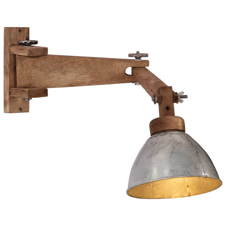Lampa ścienna Vidaxxl 25 w e27 vintage w kolorze srebrnym