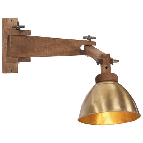 Lampa ścienna Vidaxxl 25 w e27 w kolorze antycznego mosiądzu