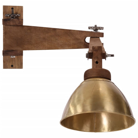 Lampa ścienna Vidaxxl 25 w e27 w kolorze antycznego mosiądzu