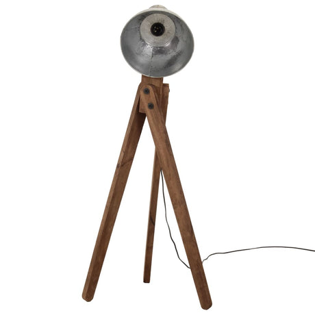 Lampa podłogowa Vidaxx 25 w e27 45x45x120 cm vintage srebrna