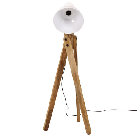 Lampa podłogowa Vidaxxl 25 w e27 45x45x120 cm biała