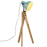 Lampa podłogowa VidaXL 25 w e27 45x45x120 cm wyblakły niebieski