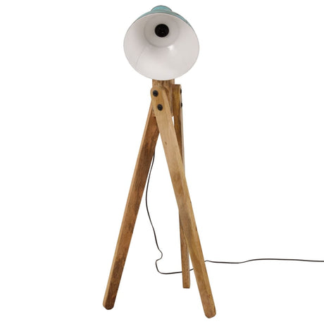 Lampa podłogowa VidaXL 25 w e27 45x45x120 cm wyblakły niebieski