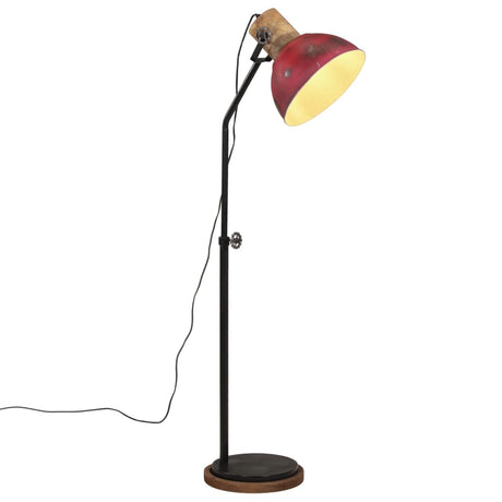 Lampa podłogowa Vidaxx 25 w e27 30x30x100-150 cm wyblakła czerwona