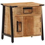 Vidaxl nachtkastje 40x30x42 cm massief mangohout