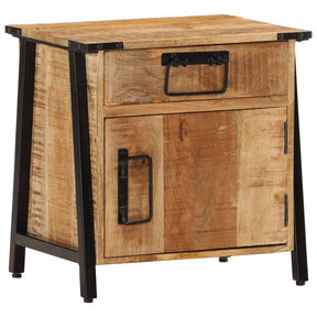 Vidaxl nachtkastje 40x30x42 cm massief mangohout