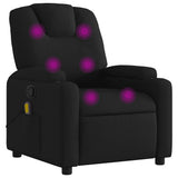 Vidaxl massagestoel met zwarte stof