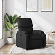 Vidaxl relaxfauteuil zwarte stof