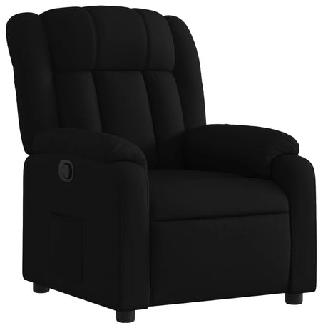 Vidaxl relaxfauteuil zwarte stof