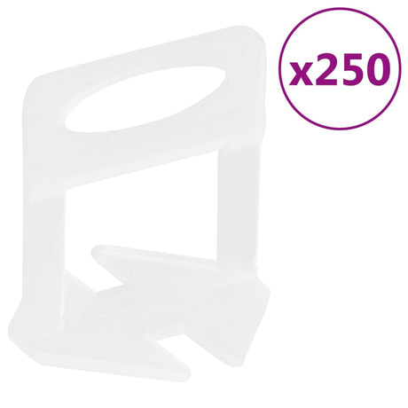 Zaciski poziomujące Vidaxxl do płytek 250 szt. 1 mm