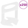 Zaciski poziomujące Vidaxl do płytek 250 szt. 2 mm