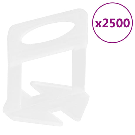 Zaciski poziomujące Vidaxxl do płytek 2500 szt. 3 mm