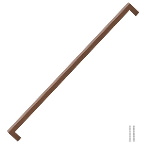VidaXL uchwyty 5 szt. 480 mm ze stali nierdzewnej w kolorze brązowym