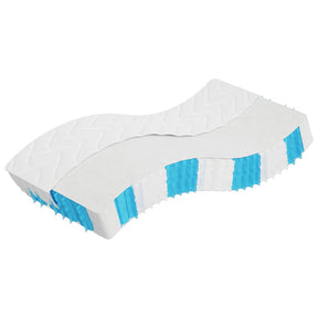 Vidaxl pocketveringmatras middelhard-hard 90x200 cm