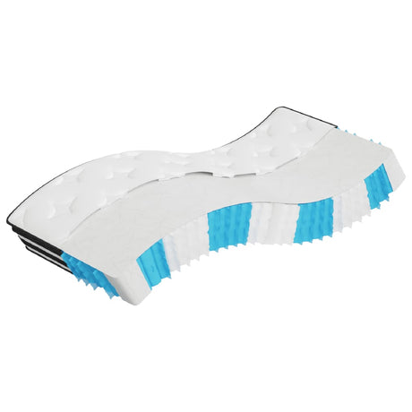 Vidaxl pocketveringmatras middelhard 90x200 cm superkingsize