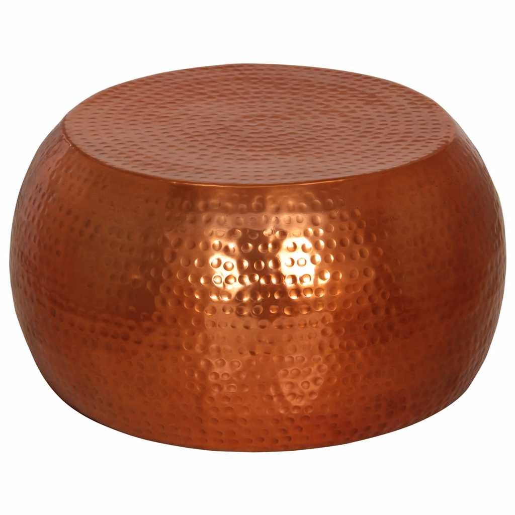 Vidaxl salontafel ø 55x28 cm aluminium messing