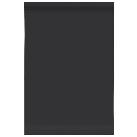 Folie meblowe VidaXL samoprzylepne 90x500 cm PVC matowe czarne