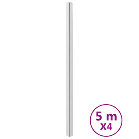 Folie meblowe Vidaxxl samoprzylepne 90x500 cm pet silver