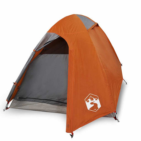 Vidaxl Dome Tent 2-osobowy wodoodporny pomarańcz