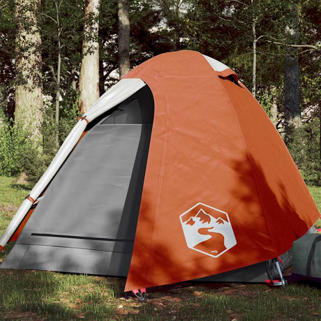 Vidaxl Dome Tent 2-osobowy wodoodporny pomarańcz