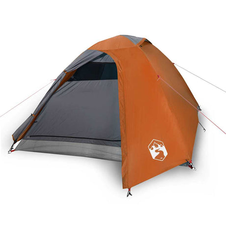 Vidaxl Dome Tent 3-osobowy wodoodporny pomarańcz