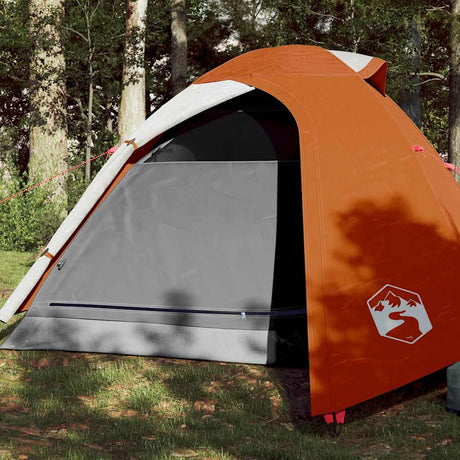 Vidaxl Dome Tent 3-osobowy wodoodporny pomarańcz
