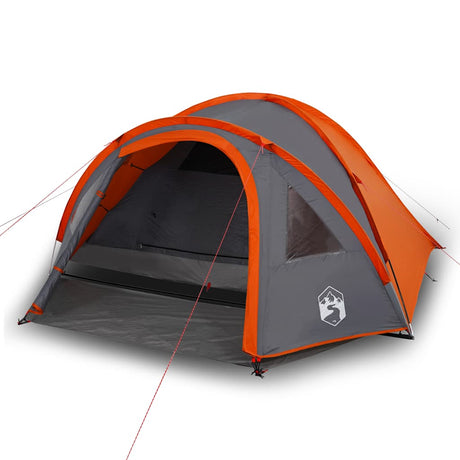 Vidaxl Dome Tent 4-osobowy wodoodporny pomarańcz