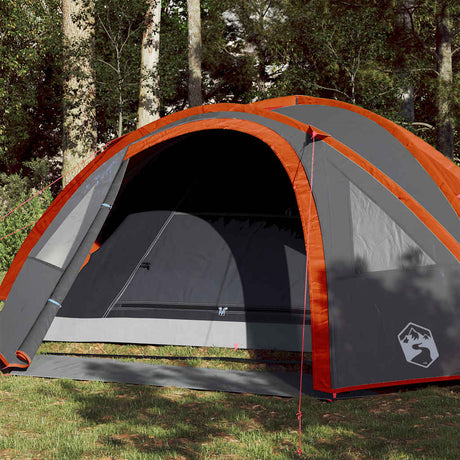 Vidaxl Dome Tent 4-osobowy wodoodporny pomarańcz