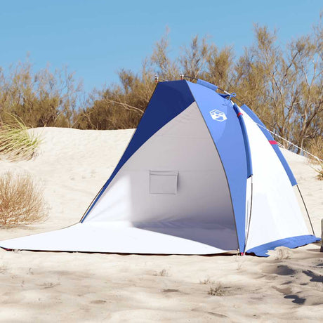 Namiot plażowy VidaXL 268x223x125 cm 185t poliester lazurowy