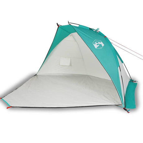 Namiot plażowy VidaXL 268x223x125 cm, 185t poliester, morska zieleń