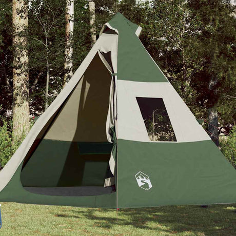 Namiot tipi VidaXL 7-osobowy wodoodporny zielony
