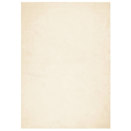 VidaXL Dywan huarte z krótkim włosiem, miękki, nadający się do prania, 140x200 cm, kremowy